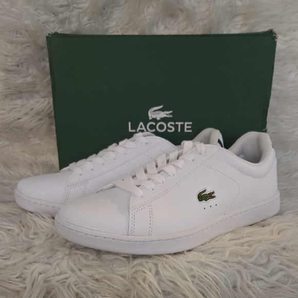 Lacoste Classic White Tennis Shoes - Picture 3 of 6